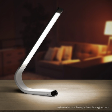 Vente chaude morden touch Control Dimmable Touch Sensor Led lampe de table avec trois luminosité